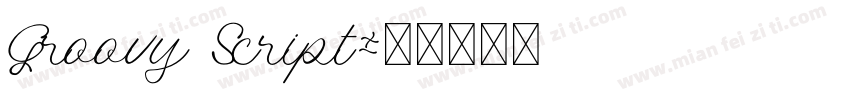 Groovy Script字体转换